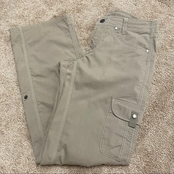 KUHL Splash Roll Up Hiking Pants Women 6 reg tan - Picture 5 of 15